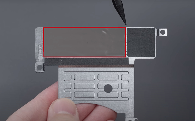 SSD散热片上的导热硅胶垫片 SSD散热片上的导热硅胶垫片